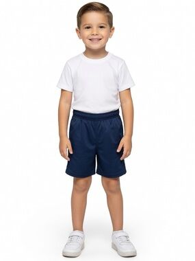 Boy’s Navy Blue Athletic Shorts